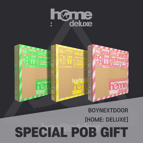 BOYNEXTDOOR - 1st Studio Album Repackage [HOME: DELUXE] / GIFT