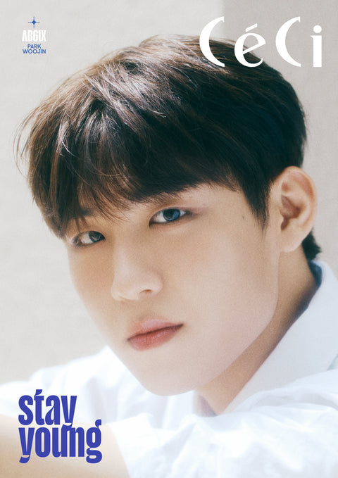 CECI PHOTOBOOK AB6IX EDITION ['STAY YOUNG'] 2024 - Cover : AB6IX PARK WOOJIN COVER D