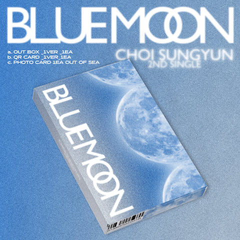 CHOI SUNGYUN(Y) - 2nd Single [BLUE MOON]