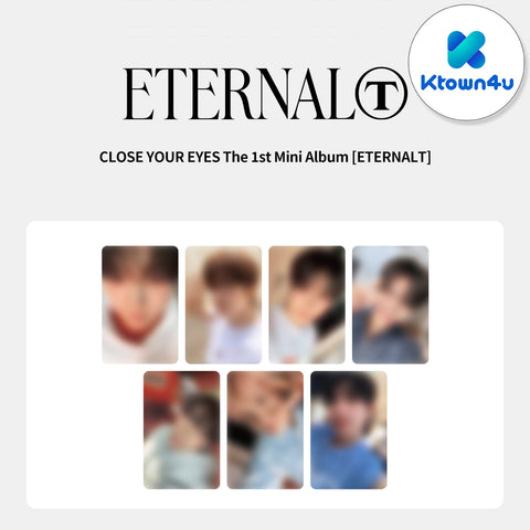 CLOSE YOUR EYES - 1st Mini Album [ETERNALT] PHOTOBOOK Ver. / GIFT