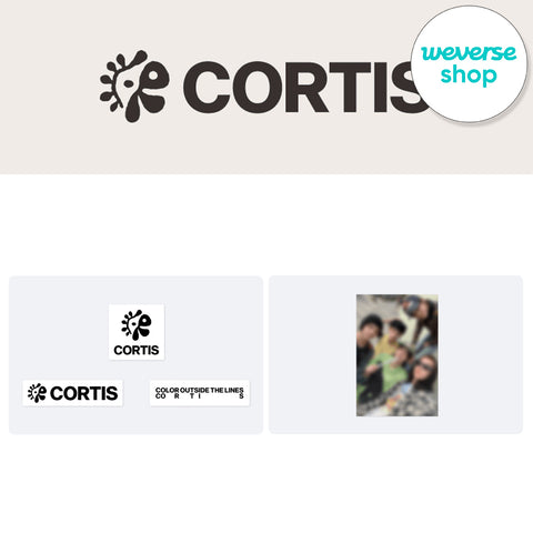 [SET] CORTIS - 1st EP [COLOR OUTSIDE THE LINES] Weverse Albums Ver. / GIFT
