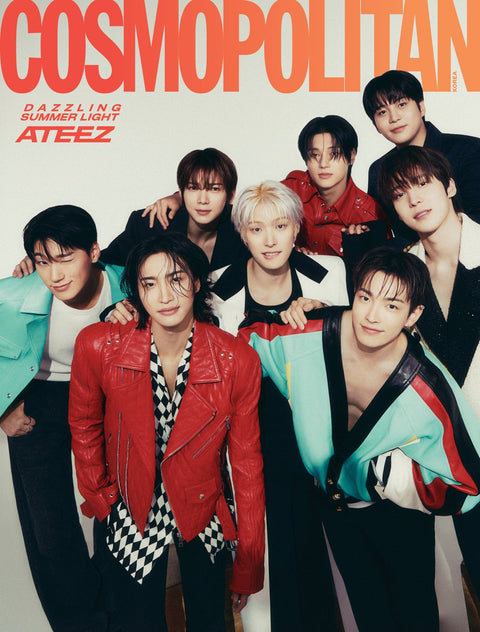 COSMOPOLITAN - [2024, July] - Cover : ATEEZ COVER A