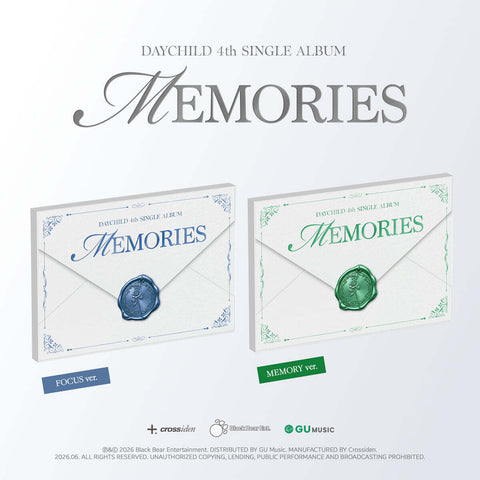 [SET] DAYCHILD - 4th Single Album [MEMORISE]