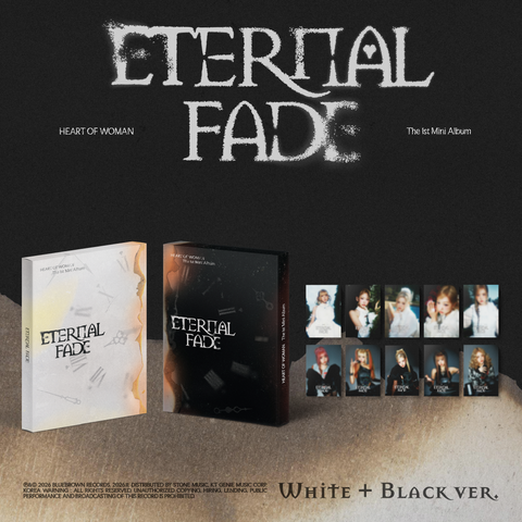 [SET] HEART OF WOMAN - 1st Mini Album [ETERNAL FADE]