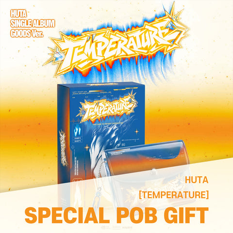 HUTA - Single Album [TEMPERATURE] GOODS Ver. (KIWEE) / GIFT