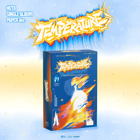 HUTA - Single Album [TEMPERATURE] PAPER Ver. (KIWEE)