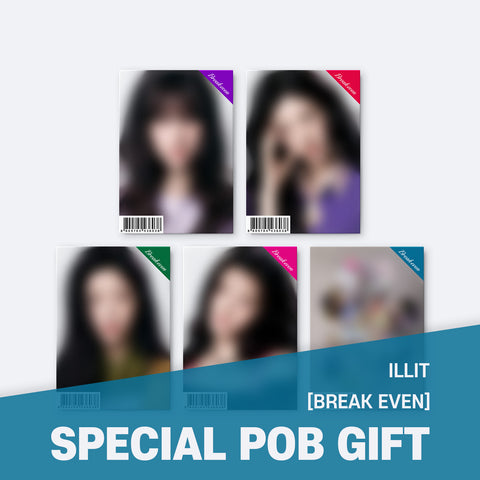 ILLIT - 5th Mini Album [BREAK EVEN] GLLIT Ver. / GIFT