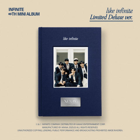 INFINITE - 8th Mini Album [LIKE INFINITE] Limited Deluxe Ver.