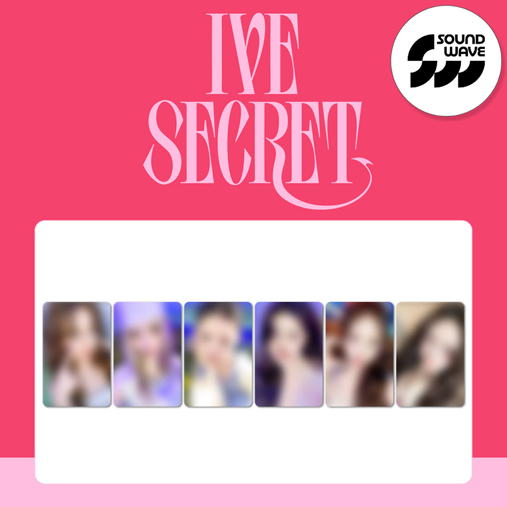 SET] IVE - 4th EP [IVE SECRET] Standard Ver. + LOVED IVE Ver