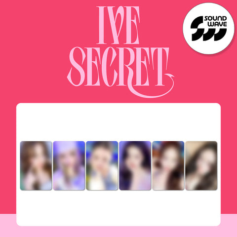 [SET] IVE - 4th EP [IVE SECRET] Standard Ver. + LOVED IVE Ver. / GIFT