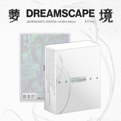 JEONGHAN X JOSHUA (SEVENTEEN) - 1st Mini Album [DREAMSCAPE] KiT Ver.