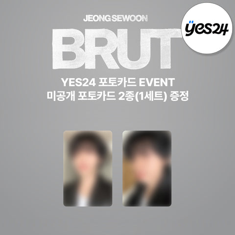 JEONG SEWOON - EP [Brut] / GIFT