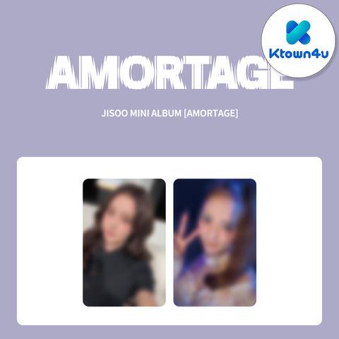 JISOO - Mini Album [AMORTAGE] REELS Ver. / GIFT
