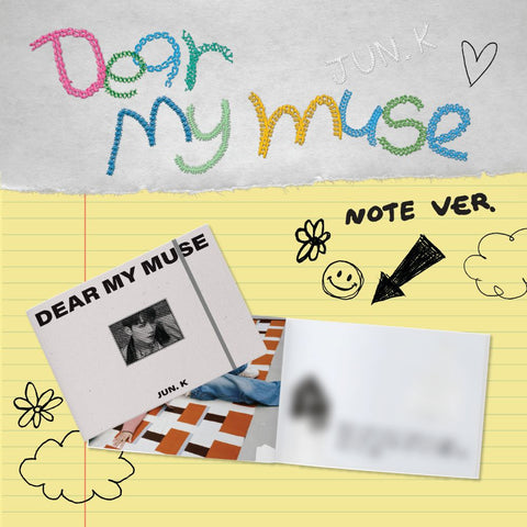 JUN. K - 4th Mini Album [Dear my muse] Digipack Ver.