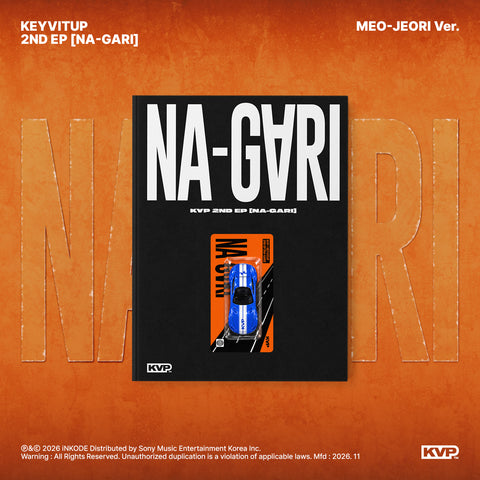 KEYVITUP - 2nd EP [NA-GARI] MEO-JEORI Ver.
