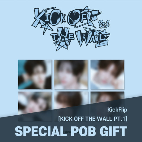 KickFlip - 5th Mini Album [KICK OFF THE WALL Pt.1] DIGIPACK Ver. / GIFT
