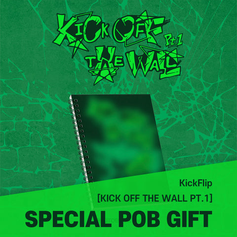 KickFlip - 5th Mini Album [KICK OFF THE WALL Pt.1] PHOTOBOOK Ver. / GIFT