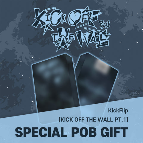 KickFlip - 5th Mini Album [KICK OFF THE WALL Pt.1] POCAALBUM Ver. / GIFT