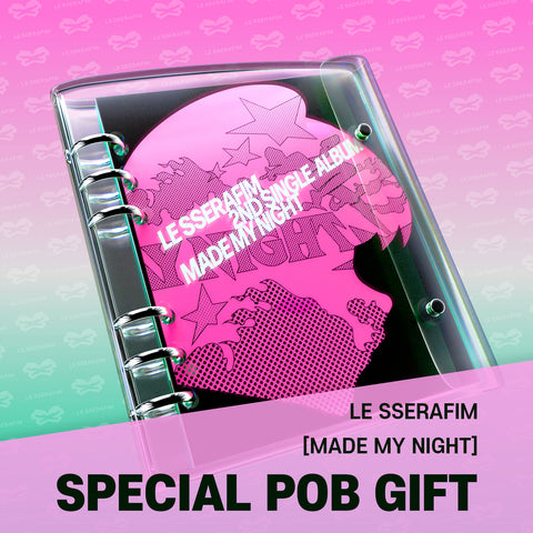 LE SSERAFIM - 2nd Single Album [Made My Night] CHEMICAL NIGHT / GIFT