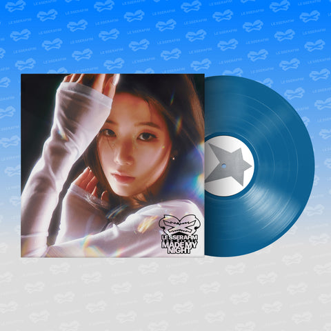 LE SSERAFIM - 2nd Single Album [Made My Night] Vinyl (SKY BLUE Ver.)
