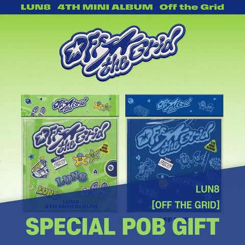 LUN8 - 4th Mini Album [Off the Grid] / GIFT