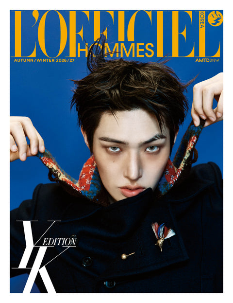 L'OFFICIEL HOMME - [2026, F/W] - Cover : ATEEZ MINGI TYPE C