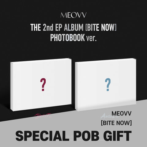 MEOVV - 2nd EP ALBUM [BITE NOW] PHOTOBOOK Ver. / GIFT