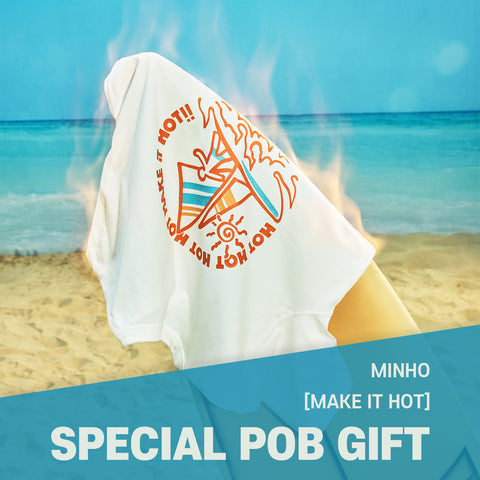 MINHO - 2nd Mini Album [Make it hot] Hot island Ver. / GIFT