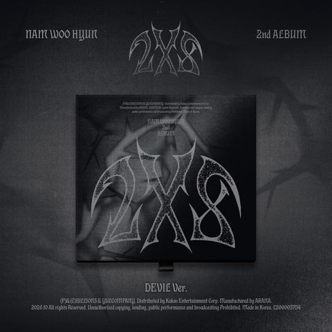 NAM WOO HYUN - 2nd Album [2X8] DEVIL Ver.