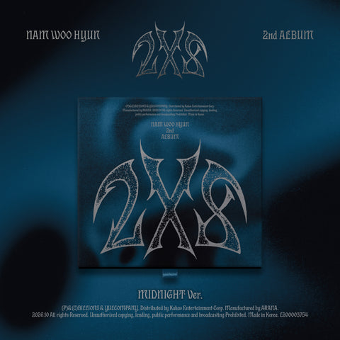 NAM WOO HYUN - 2nd Album [2X8] MIDNIGHT Ver.