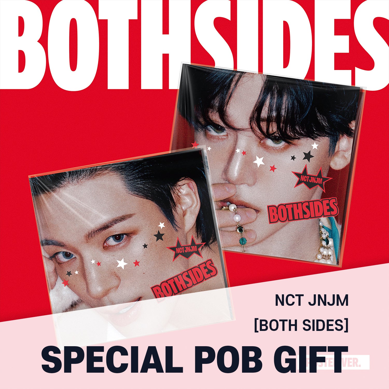 SET] NCT JNJM - 1st Mini Album [BOTH SIDES] POSTER Ver. / GIFT
