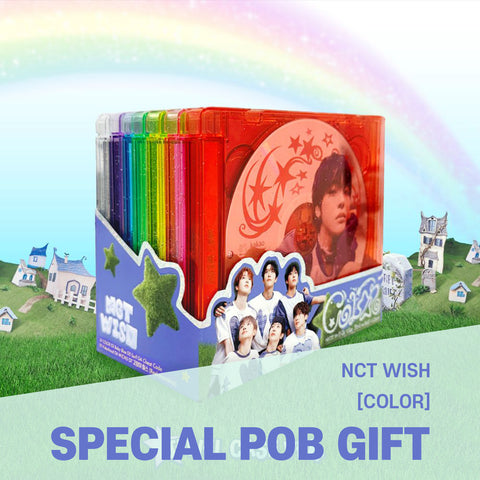 NCT WISH - 3rd Mini Album [COLOR] Jewel Case Ver. / GIFT
