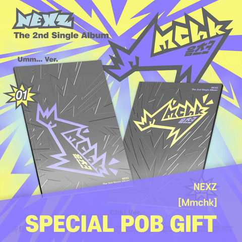 NEXZ - 2nd Single Album [Mmchk] Standard Ver. / GIFT
