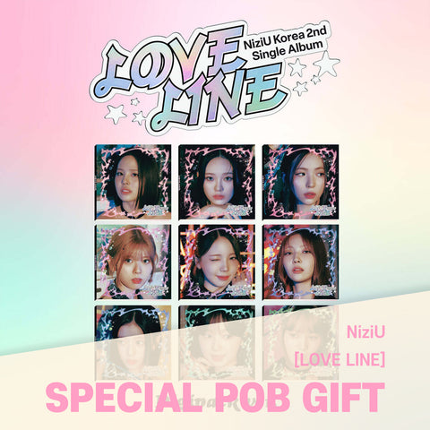 NiziU - Korea 2nd Single Album [LOVE LINE] Digipack Ver. / GIFT