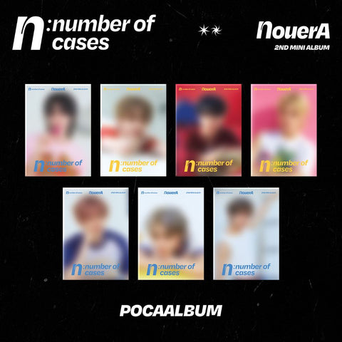 NouerA - 2nd Mini Album [n: number of cases] POCA