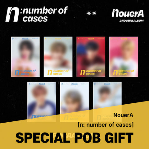 NouerA - 2nd Mini Album [n: number of cases] POCA / GIFT