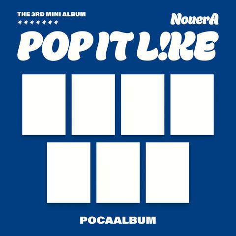 NouerA - 3rd Mini Album [POP IT LIKE] POCA Ver.