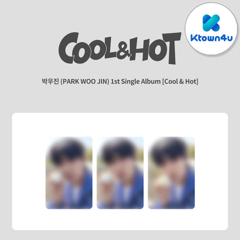 [SET] PARK WOO JIN (AB6IX) - 1st Single Album [Cool & Hot] / GIFT