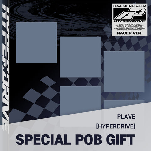 [SET] PLAVE - 5th Mini Album [HYPERDRIVE] Racer Ver. / GIFT