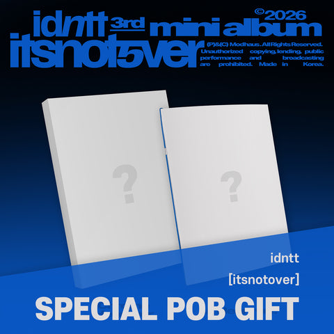 [SET] idntt - [itsnotover] / GIFT