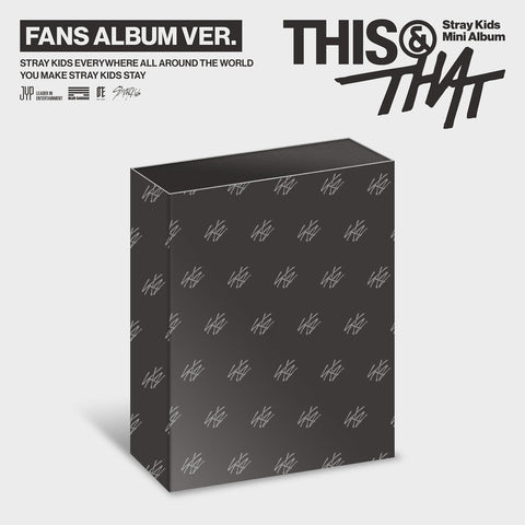 Stray Kids - [THIS & THAT] FANS ALBUM Ver.