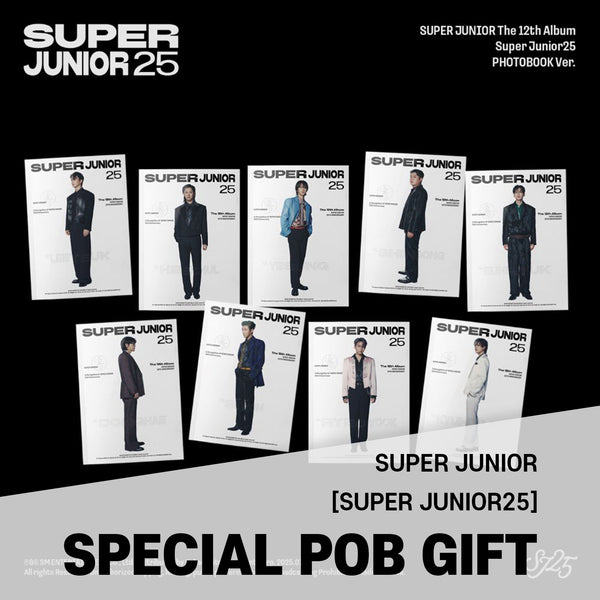 SET] Super Junior - 12th Album [Super Junior25] PHOTOBOOK Ver
