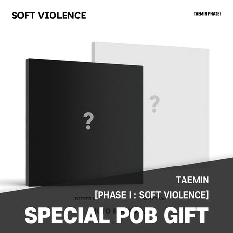 [SET] TAEMIN - [PHASE I : Soft Violence] PHOTO BOOK Ver. / GIFT
