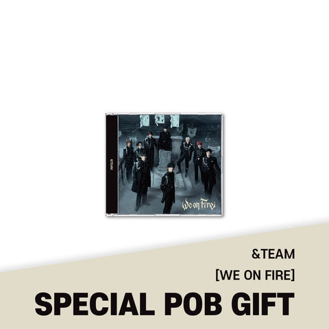 &TEAM - 3rd EP [We on Fire] STANDARD EDITION / GIFT