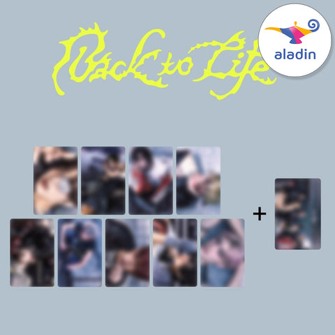 [SET] &TEAM - KR 1st Mini Album [Back to Life] Standard Ver. / GIFT