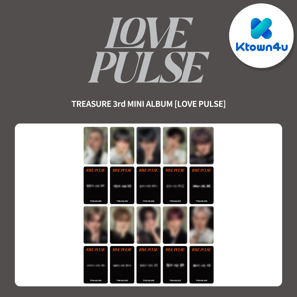 SET] TREASURE - 3rd Mini Album [LOVE PULSE] SPORTY Ver. / GIFT