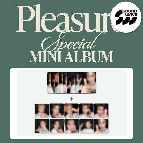 [SET] TREASURE - Special Mini Album [PLEASURE] BLUE Ver. / GIFT
