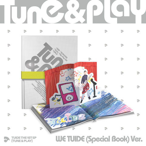 TUIDE - The 1st EP [TUNE & PLAY] WE TUIDE (Special Book) Ver.