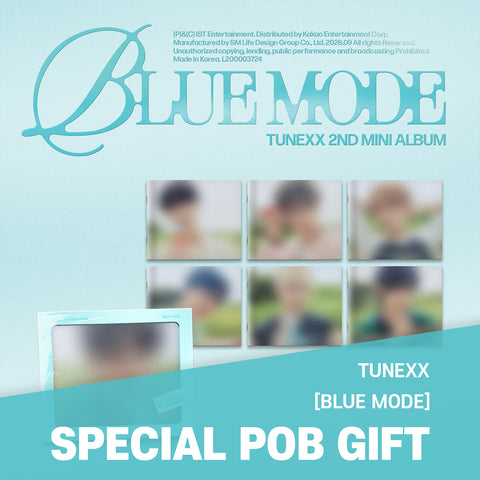 TUNEXX - 2nd Mini Album [BLUE MODE] INDIVIDUAL MODE Ver. / GIFT