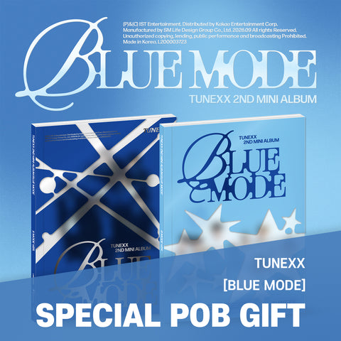 TUNEXX - 2nd Mini Album [BLUE MODE] / GIFT